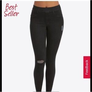 Spanx distressed skinny Jean's